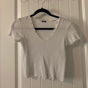 brandy vneck tee